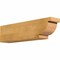 Ekena Millwork Alpine Rough Sawn Rafter Tail, Western Red Cedar, 6"W x 8"H x 32"L RFT06X08X32ALP00RWR - alternate 1